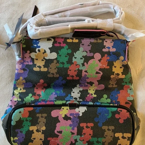 Disney Parks Mickey Mouse Crossbody by Dooney & Bourke – 10th Anniversary Bag - Picture 3 of 13